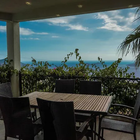 Вилла Cozy Kalkan With Private Pool & Sea Views